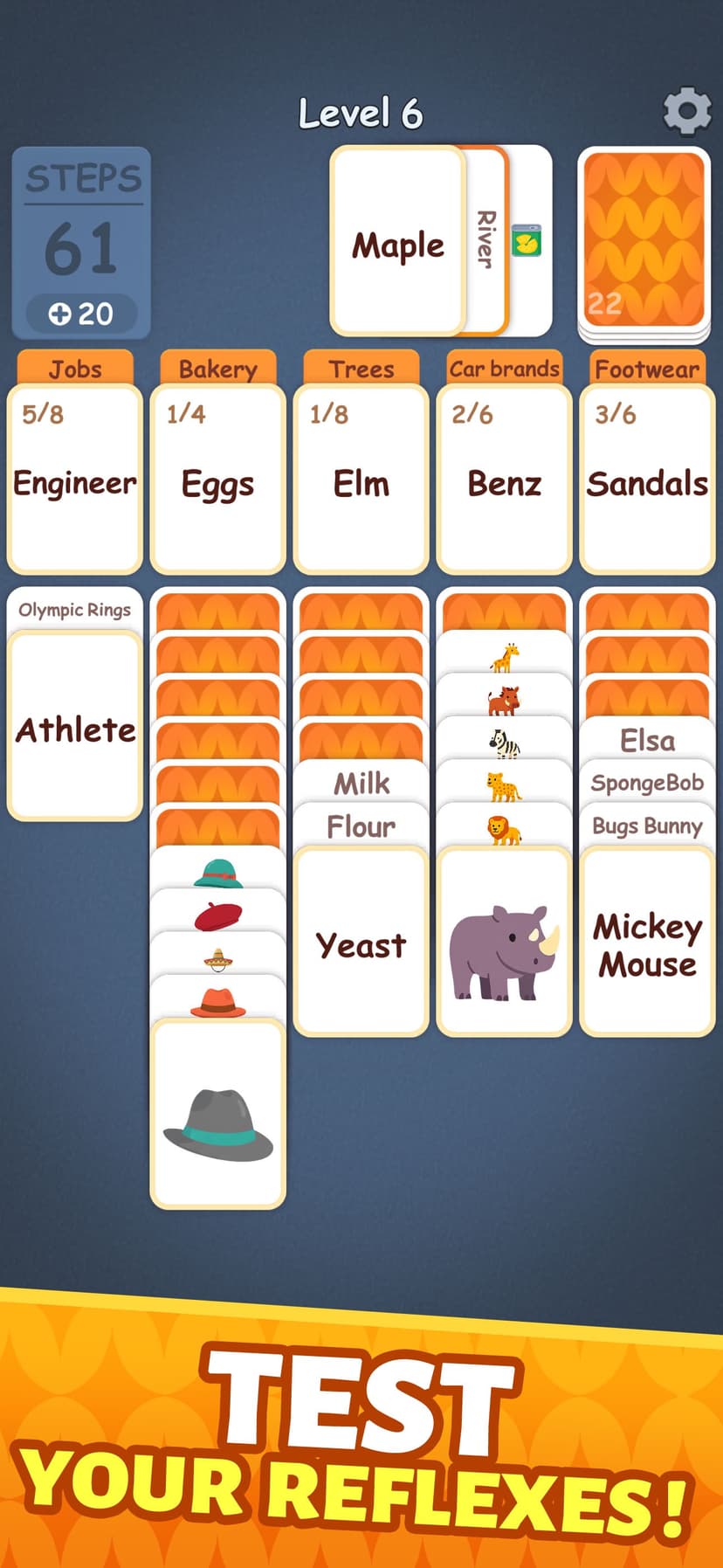Associate Words - Solitaire screenshot 2 - screenshot