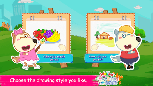 Wolfoo's Coloring Book screenshot 2 - screenshot