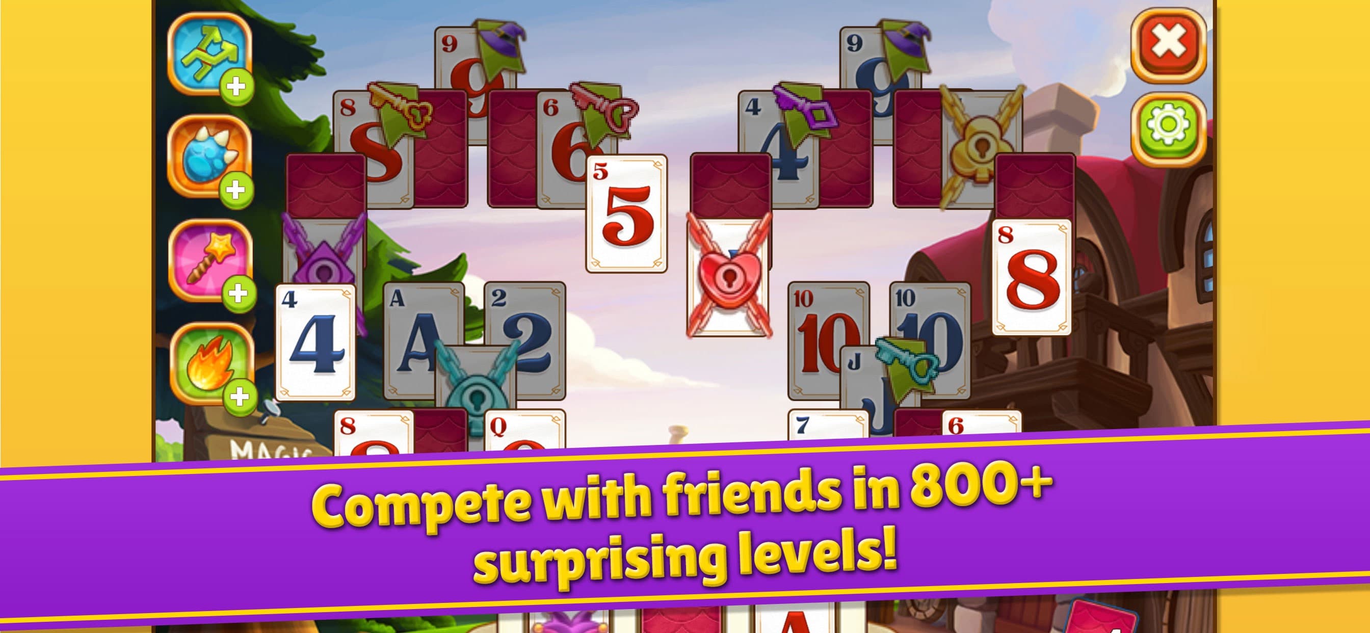 Solitaire Story - Tri Peaks screenshot 3 - screenshot