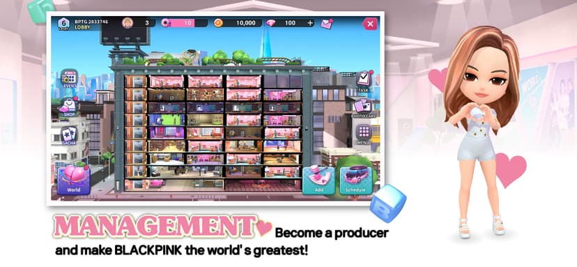 BLACKPINK THE GAME screenshot 1 - screenshot