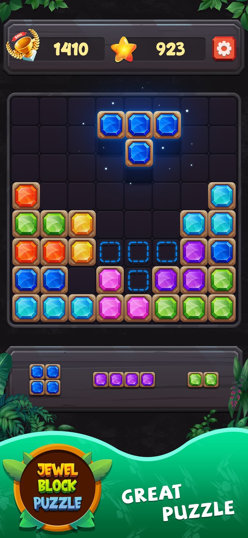 Jewel Block Puzzle Classic screenshot 3 - screenshot