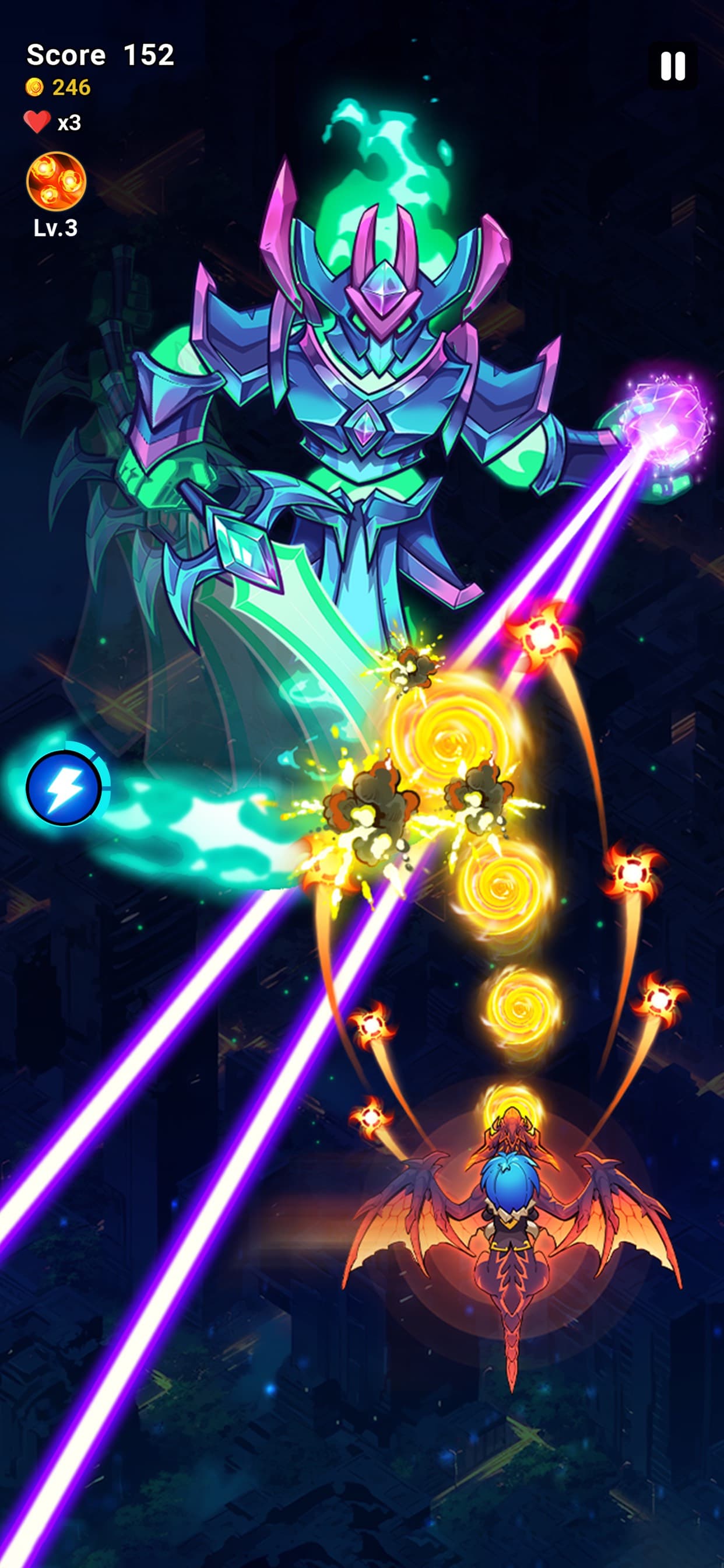 Dragon Wings: RPG Shoot 'em up screenshot 6 - screenshot