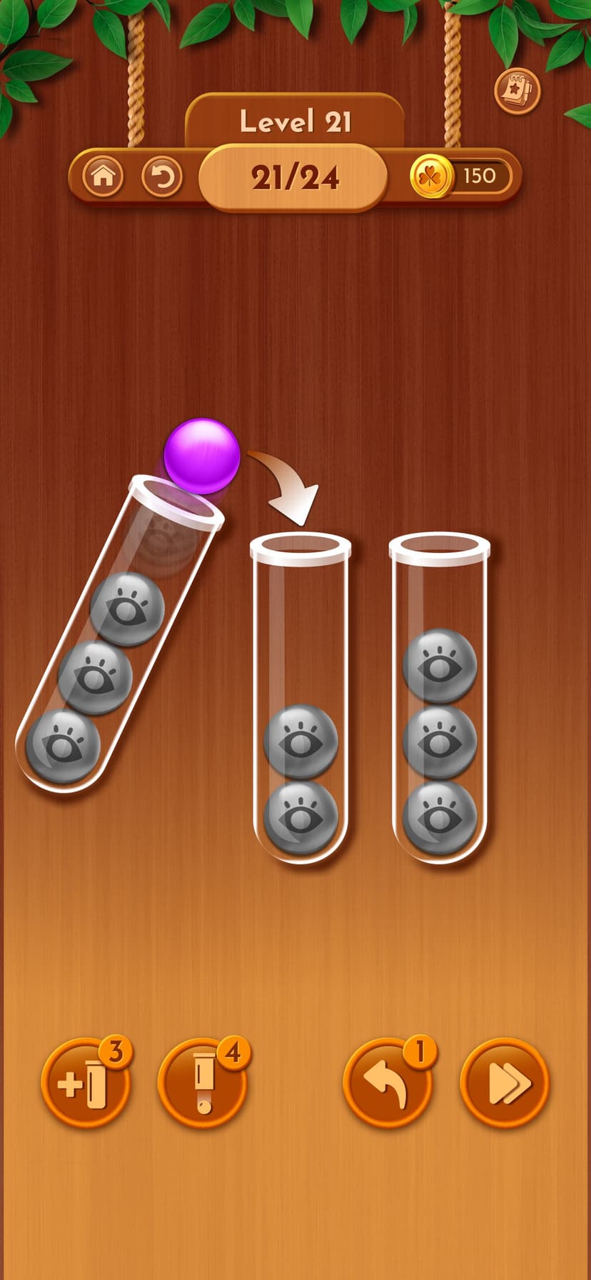 Woody Sort: Ball Sort Puzzle screenshot 3 - screenshot