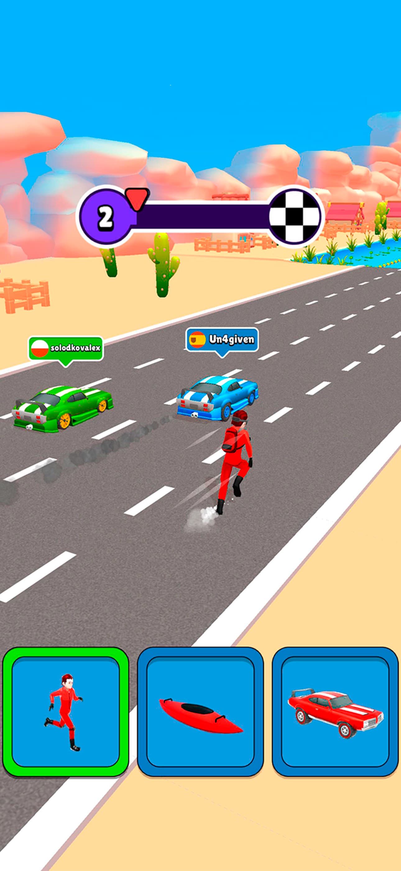 Shape Shifting Race screenshot 1 - screenshot