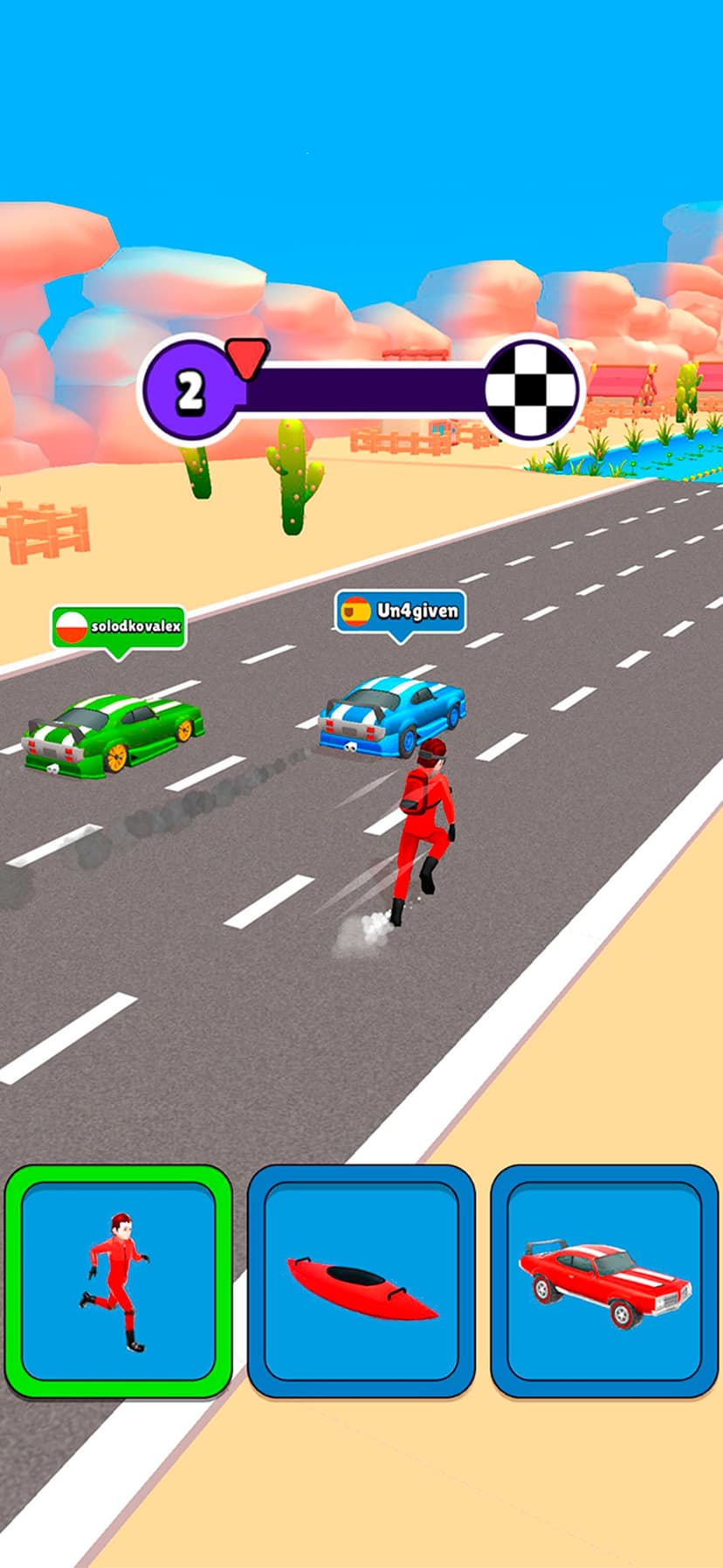 Shape Shifting Race screenshot 1 - screenshot