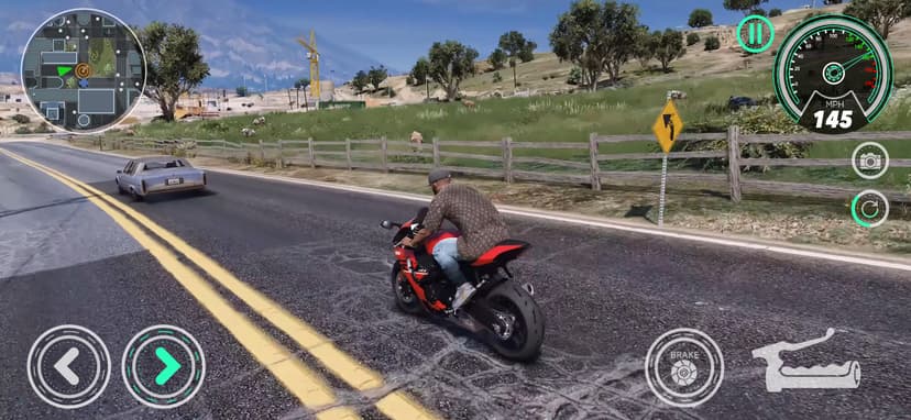 Metro Bike Rider Racing Games screenshot 3 - screenshot