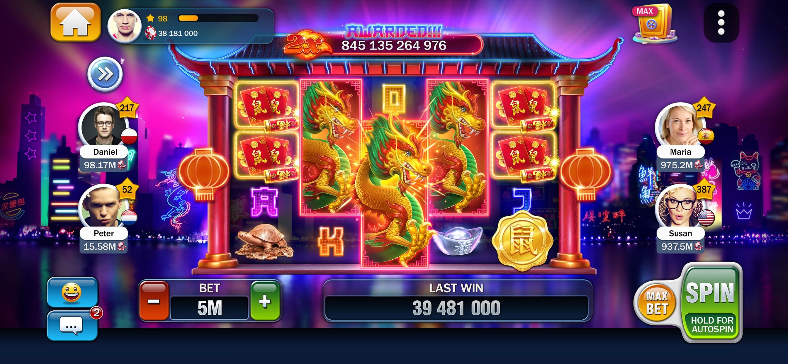 Huuuge Casino Slots Games 777 screenshot 5 - screenshot
