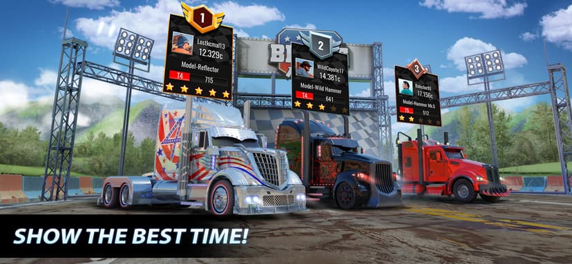 Big Rig Racing:Truck drag race screenshot 3 - screenshot
