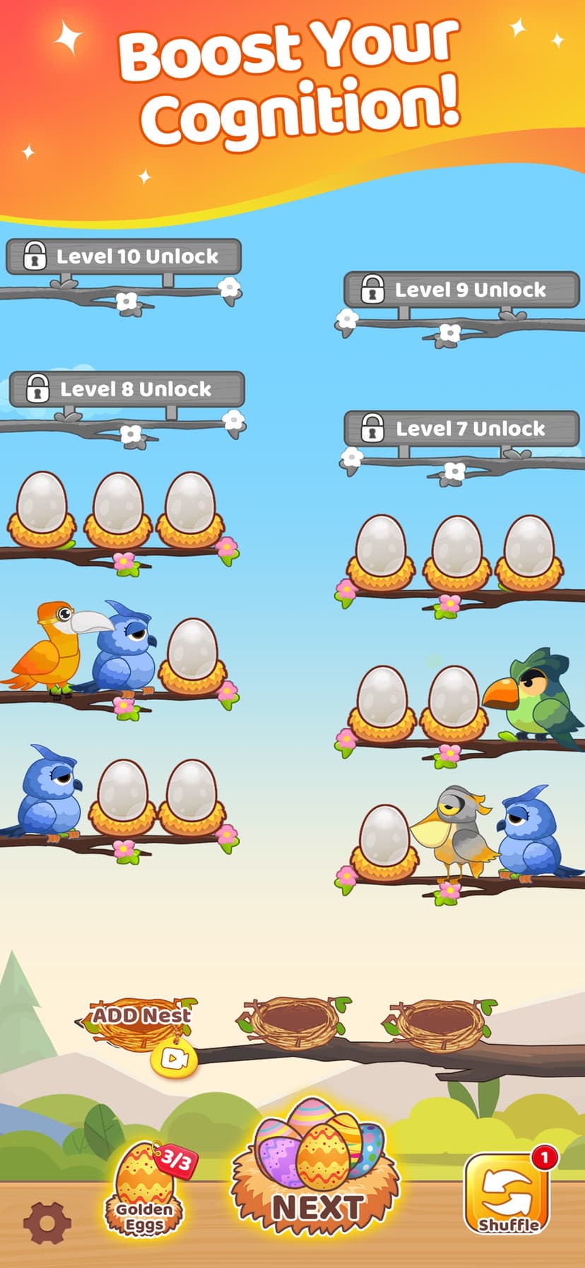 Bird Fusion: Merge and Grow screenshot 3 - screenshot