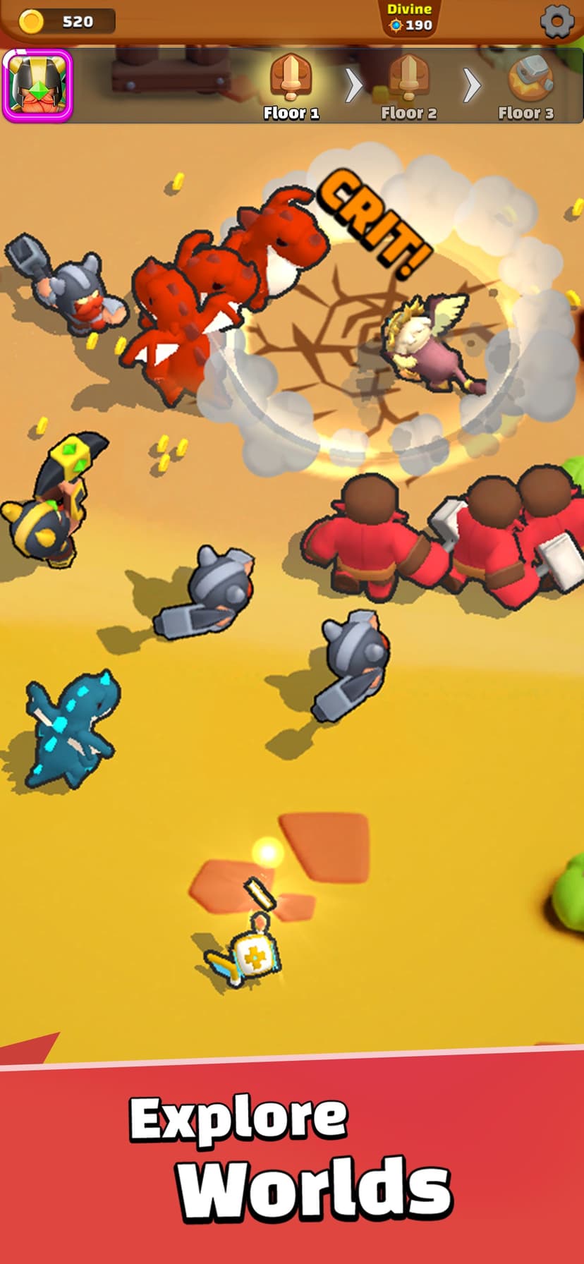 Merge War: Super Legion Master screenshot 1 - screenshot