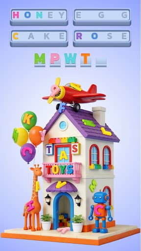 Word Screw: 3D Word Puzzle screenshot 2 - screenshot