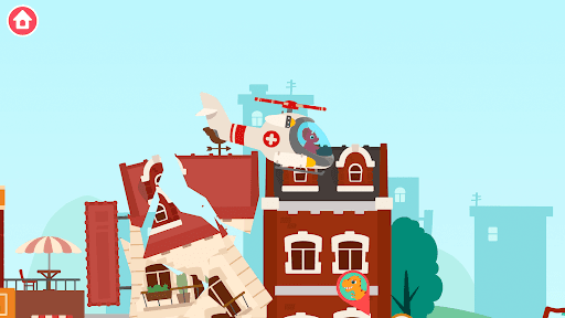 Dinosaur Helicopter Kids Games screenshot 2 - screenshot