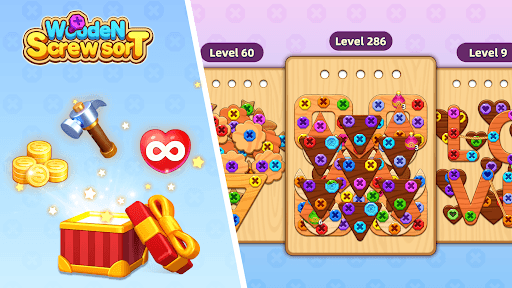 Wood Screw Puzzle - Bolts Sort screenshot 40 - screenshot