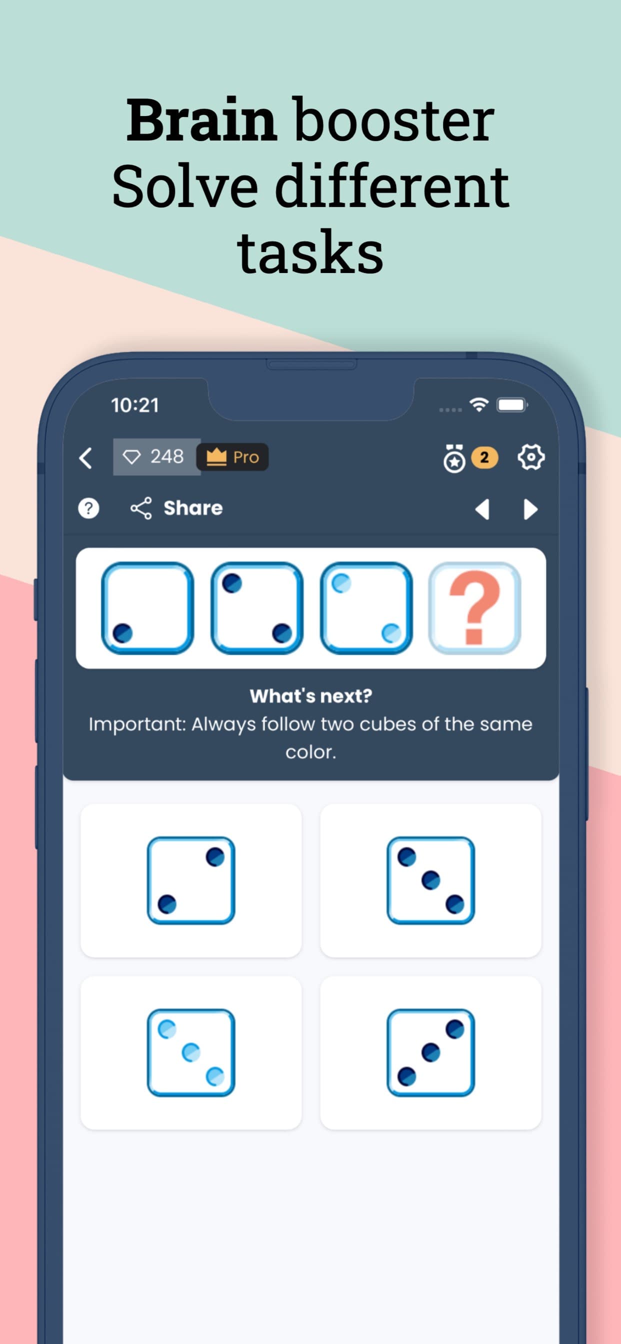 IQ Test Brain Training Riddles screenshot 1 - screenshot