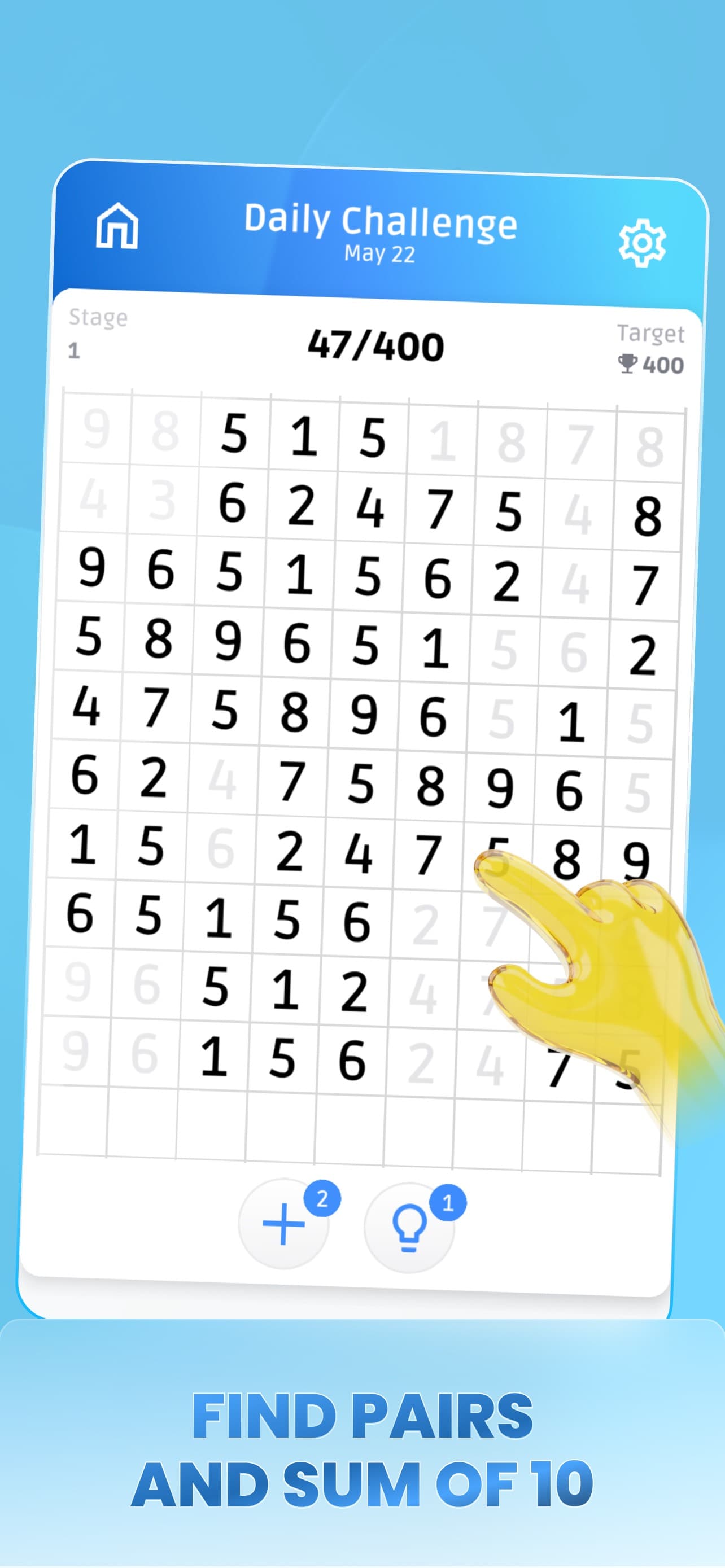 Number Crunch: Match Game screenshot 1 - screenshot