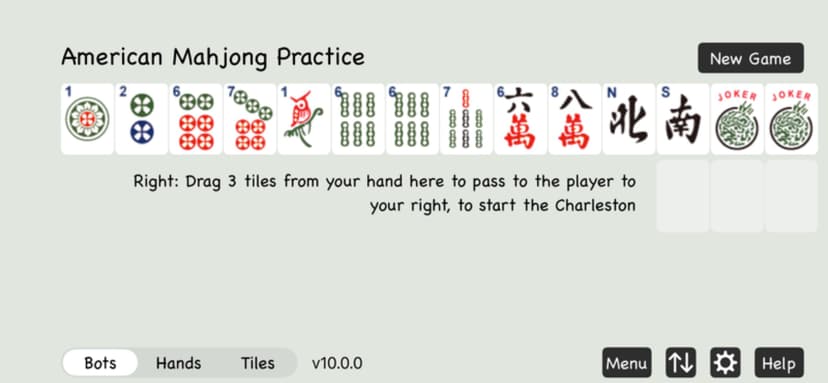 American Mahjong Practice screenshot 1 - screenshot