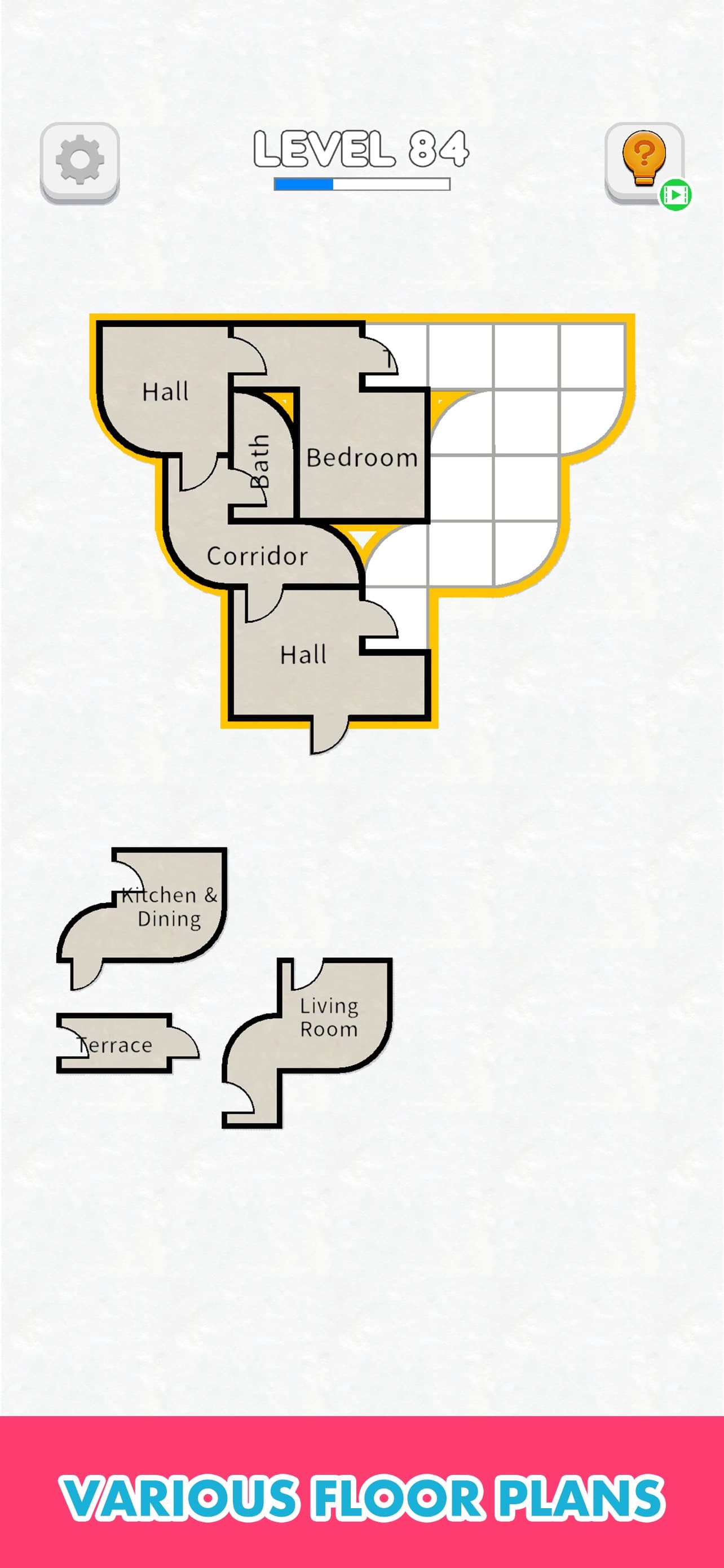 Room Sort - Floor Plan Puzzle screenshot 2 - screenshot