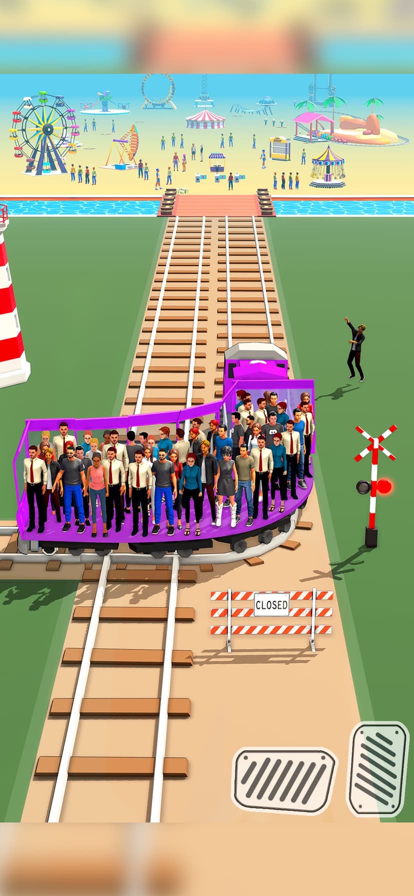 Passenger Express Train Game screenshot 5 - screenshot
