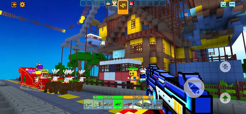 Cops N Robbers:Pixel Craft Gun screenshot 2 - screenshot