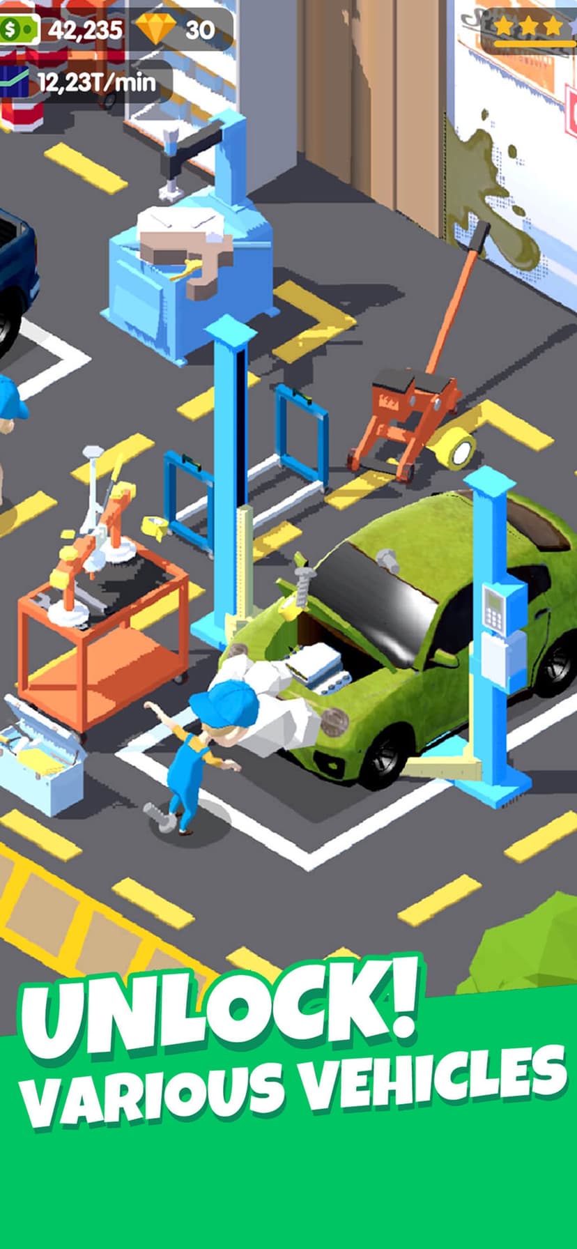 Idle Car Fix - Garage Tycoon screenshot 6 - screenshot