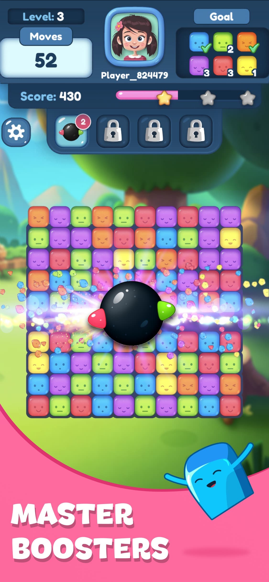 Pop Block Puzzle: Match 3 Game screenshot 2 - screenshot