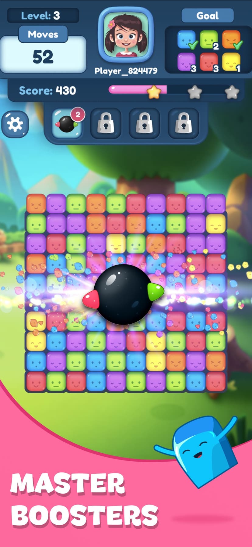 Pop Block Puzzle: Match 3 Game screenshot 2 - screenshot