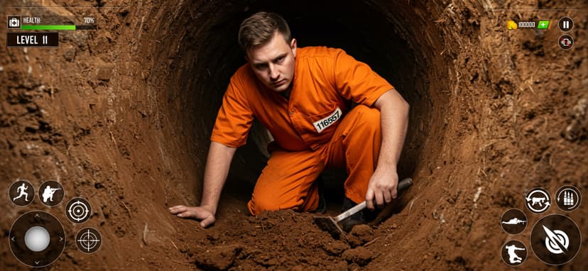 Jail Break Prison Escape Game screenshot 3 - screenshot