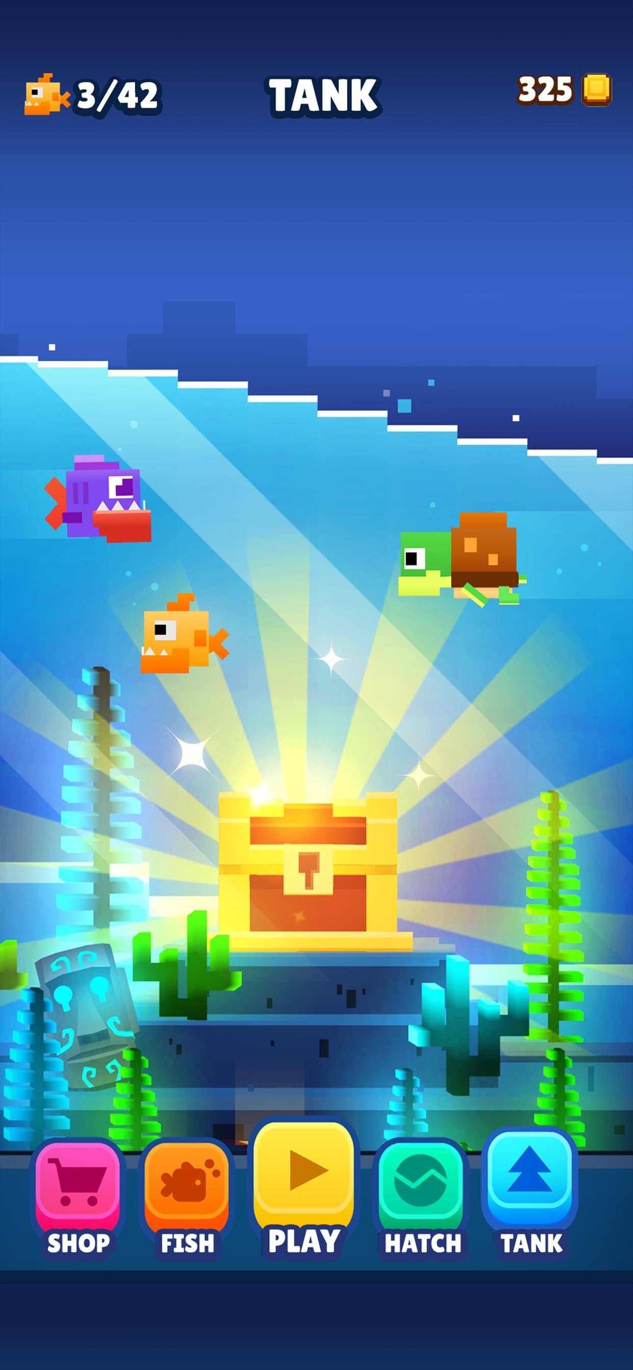 Fishy Bits 2 : Fish Survival screenshot 3 - screenshot