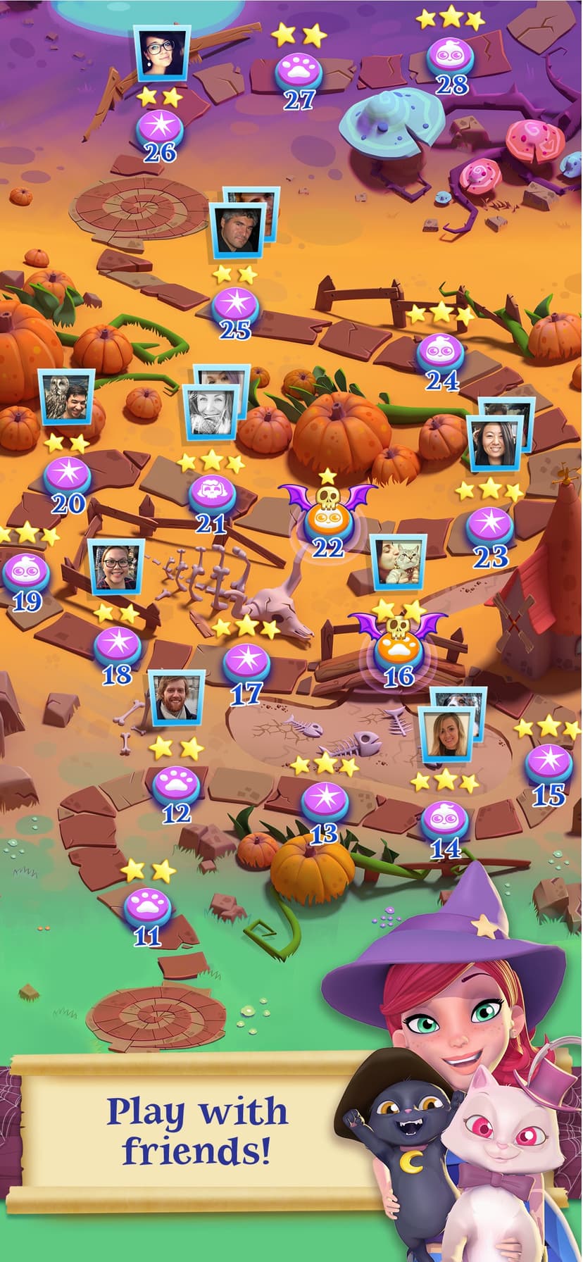 Bubble Witch 2 Saga screenshot 7 - screenshot