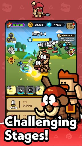 Hero Dino: Idle RPG screenshot 5 - screenshot