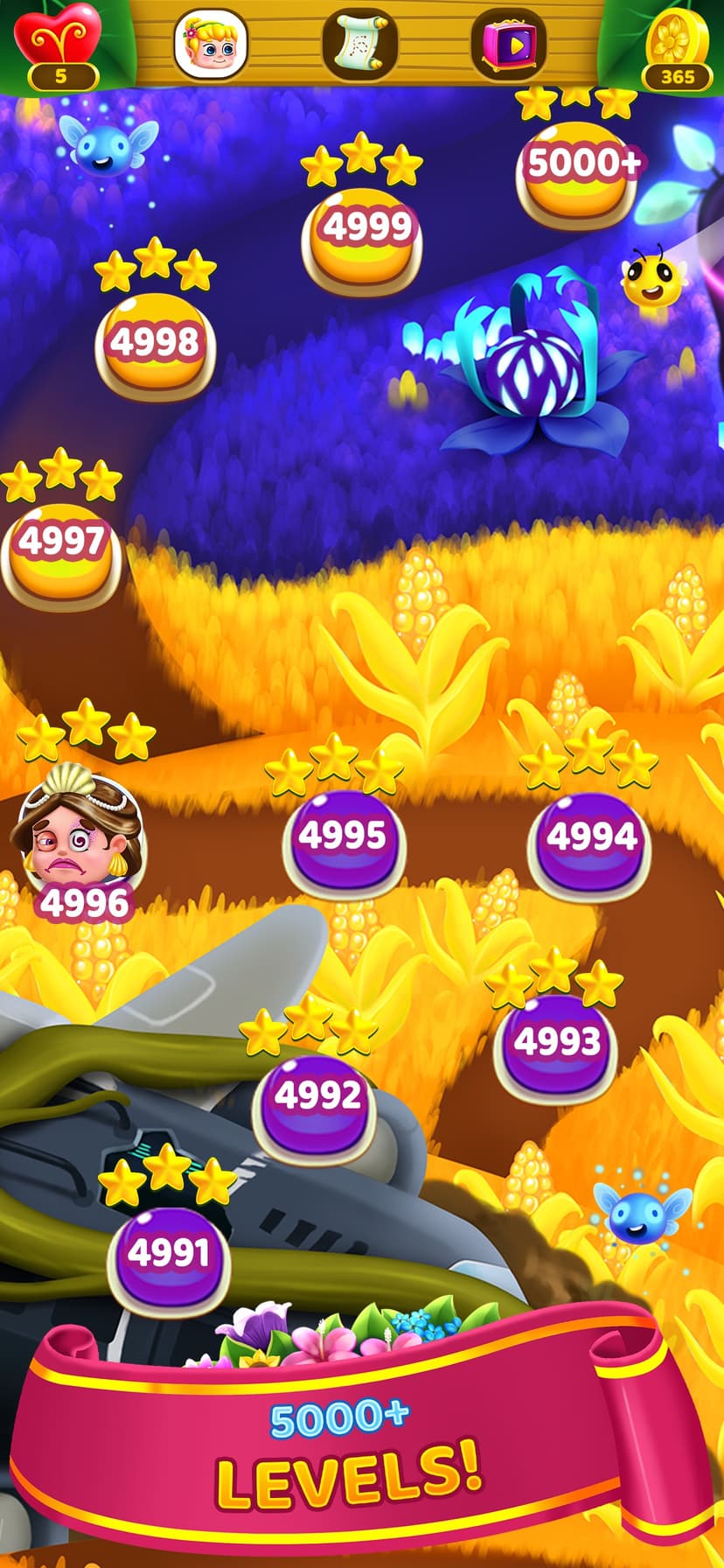Flower Games - Bubble Pop 2024 screenshot 6 - screenshot