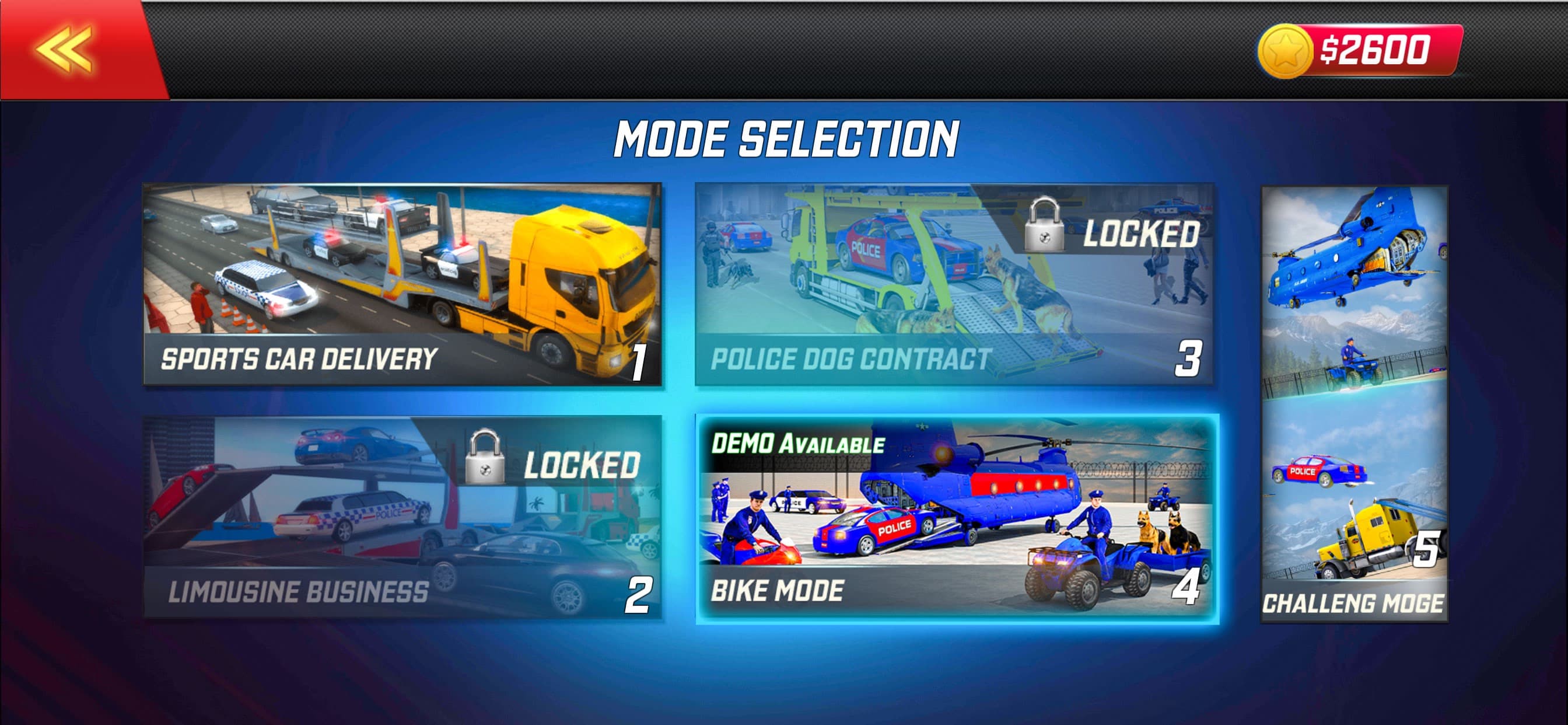 Dream Police Truck Transporter screenshot 5 - screenshot