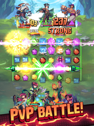 Puzzle Brawl: Match 3 PvP RPG screenshot 17 - screenshot