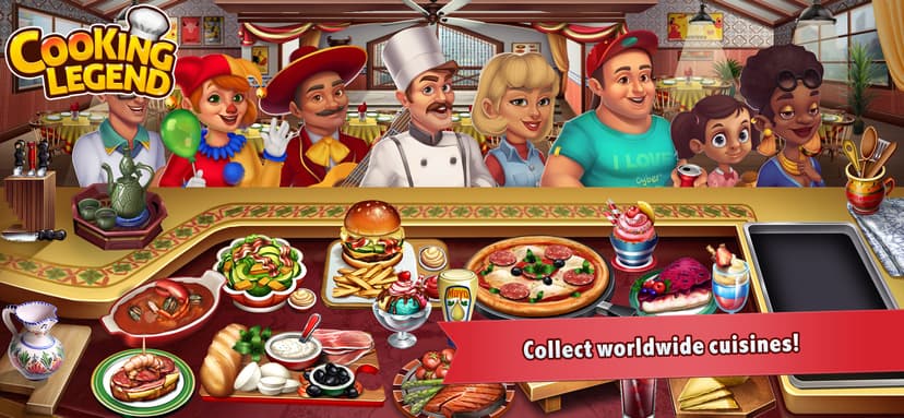 Cooking Legend Restaurant Game screenshot 4 - screenshot