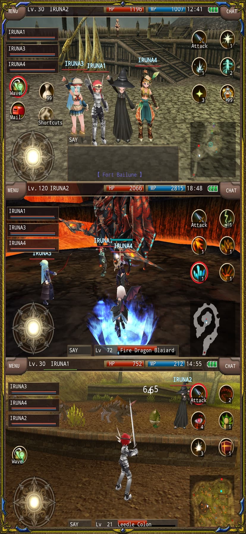 RPG IRUNA Online MMORPG screenshot 3 - screenshot