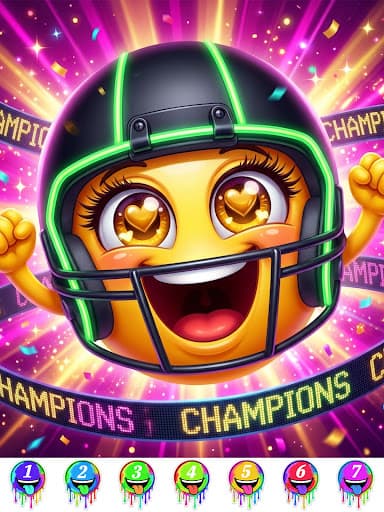 Meme Color By Number Game screenshot 8 - screenshot