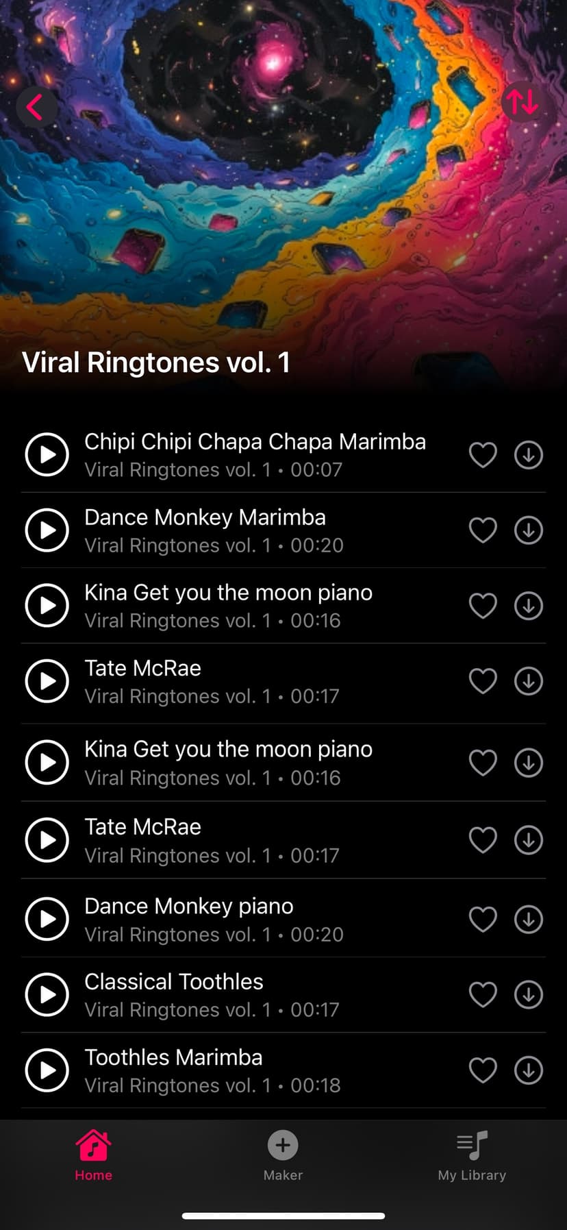 RINGTONE MAKER #1 for iPhone screenshot 6 - screenshot