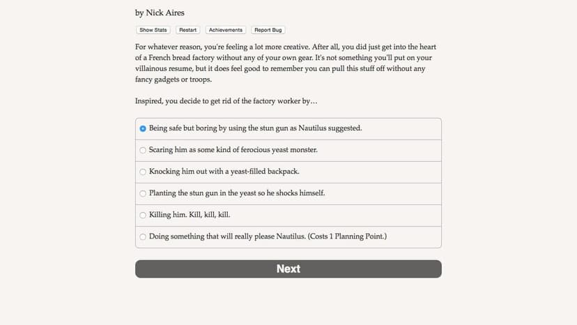 Null - screenshot