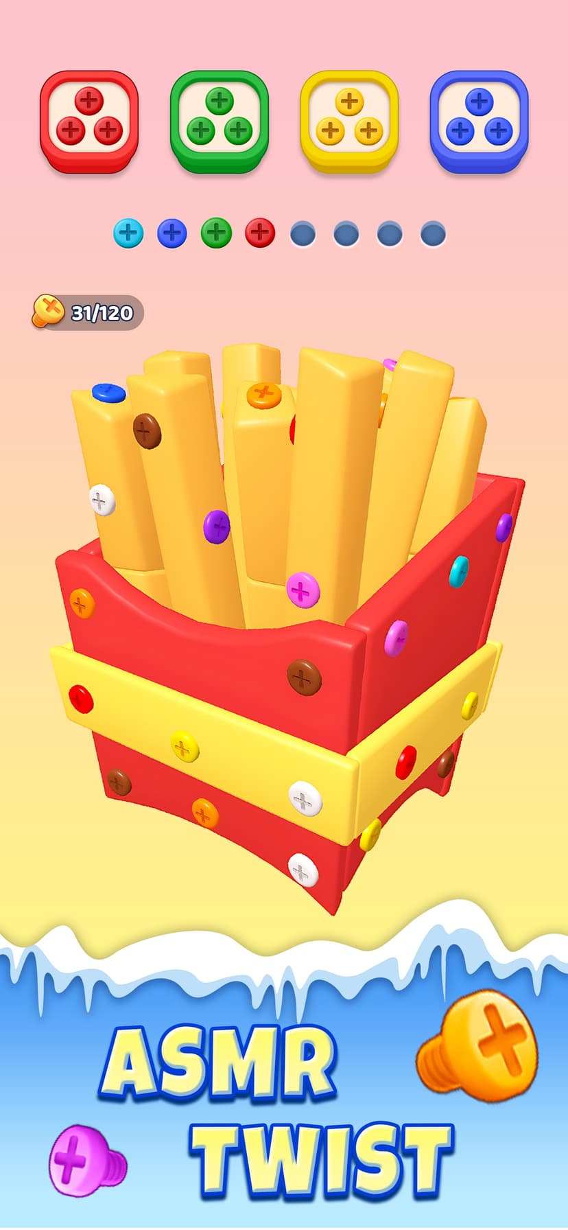Unscrew Frenzy 3D screenshot 7 - screenshot