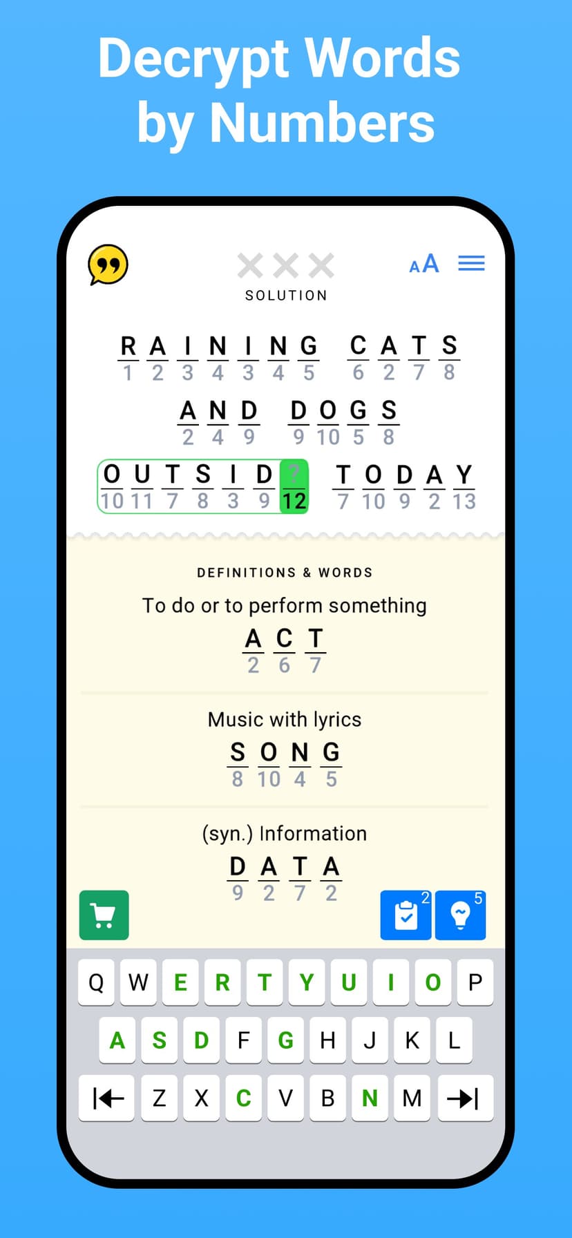 Figgerits - Word Puzzle Games screenshot 2 - screenshot