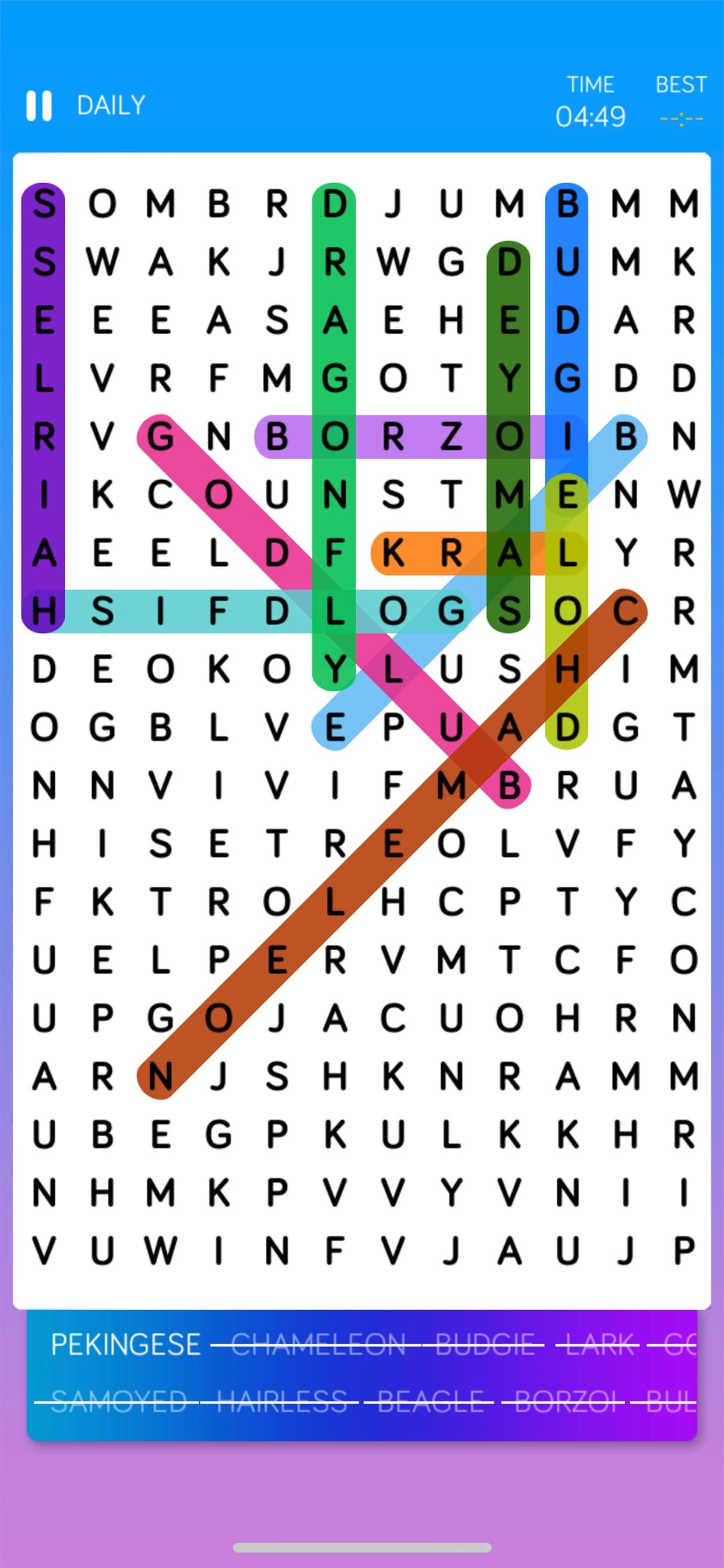Word Search :Find Hidden Words screenshot 1 - screenshot