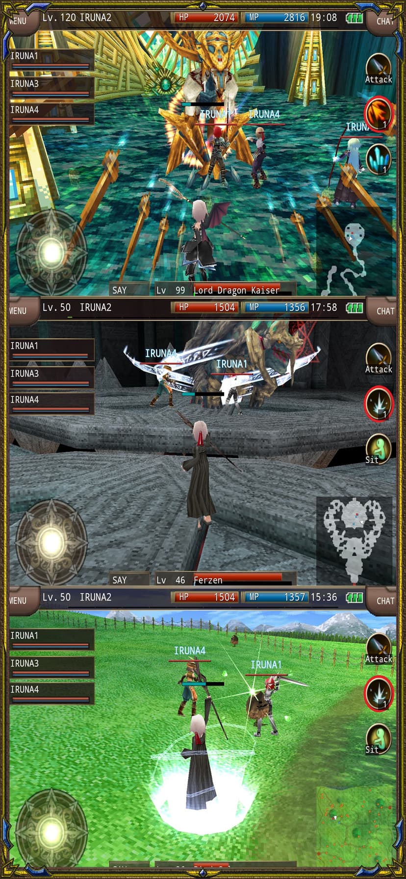RPG IRUNA Online MMORPG screenshot 4 - screenshot