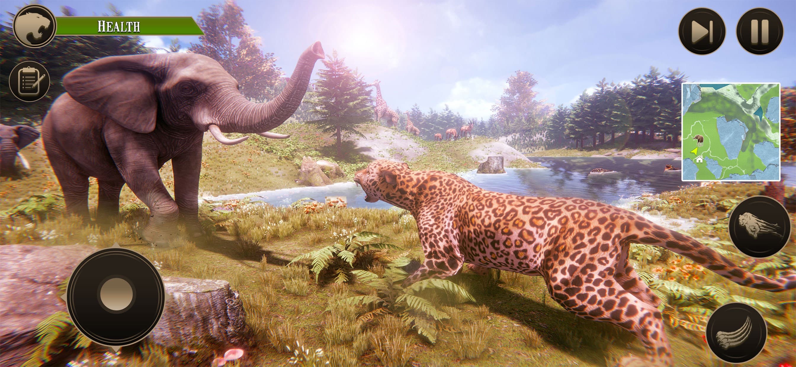 Wild Leopard Family Life Sim screenshot 4 - screenshot