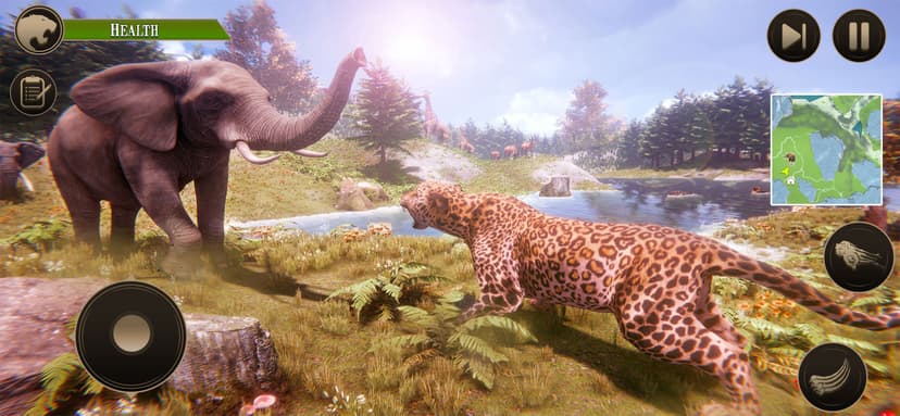 Wild Leopard Family Life Sim screenshot 4 - screenshot