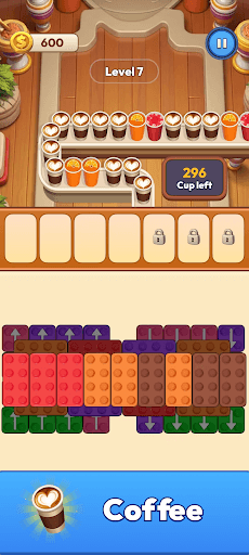 Coffee Blast - Color Sort screenshot 13 - screenshot