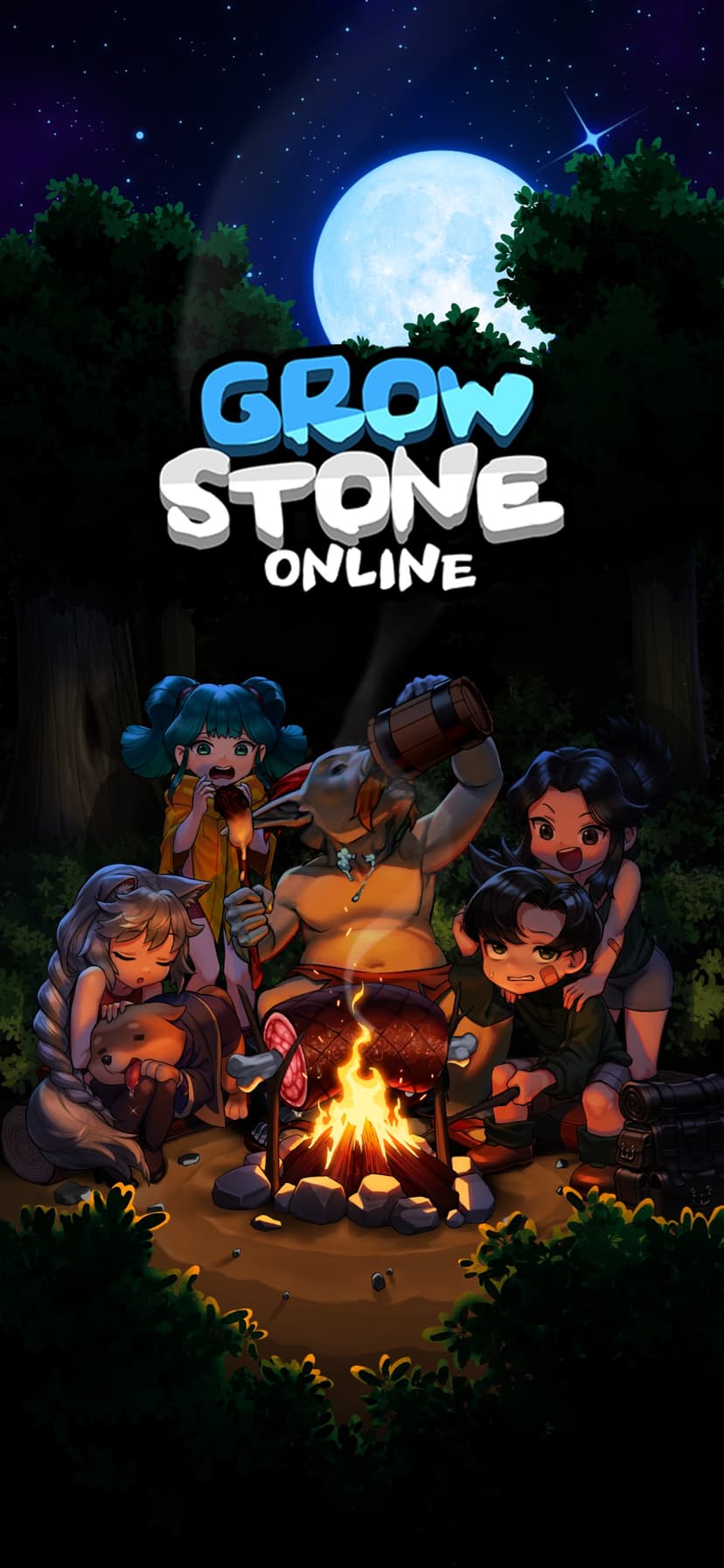 Grow Stone Online - 2D MMORPG screenshot 1 - screenshot