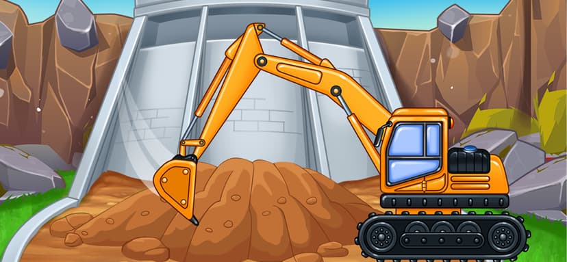 Construction Truck Games Kids screenshot 1 - screenshot