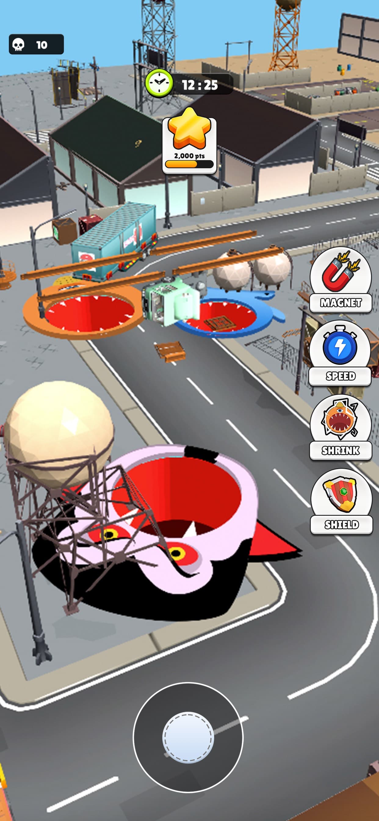 Black Sink hole Zone Game 3D screenshot 1 - screenshot
