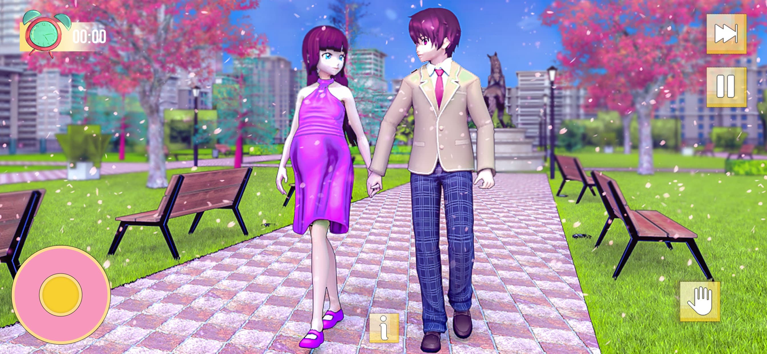 Pregnant Mom & Baby Anime Game screenshot 2 - screenshot