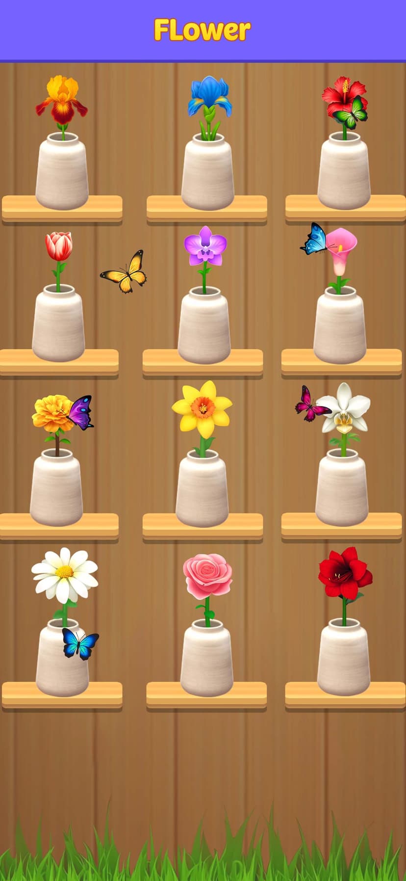 Flower Sort: Bloom Puzzle Game screenshot 6 - screenshot